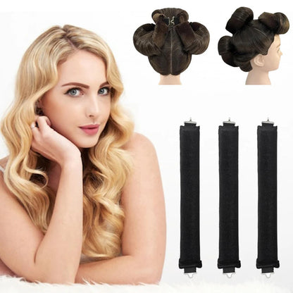 Heatless Curling Rod Headband Kit